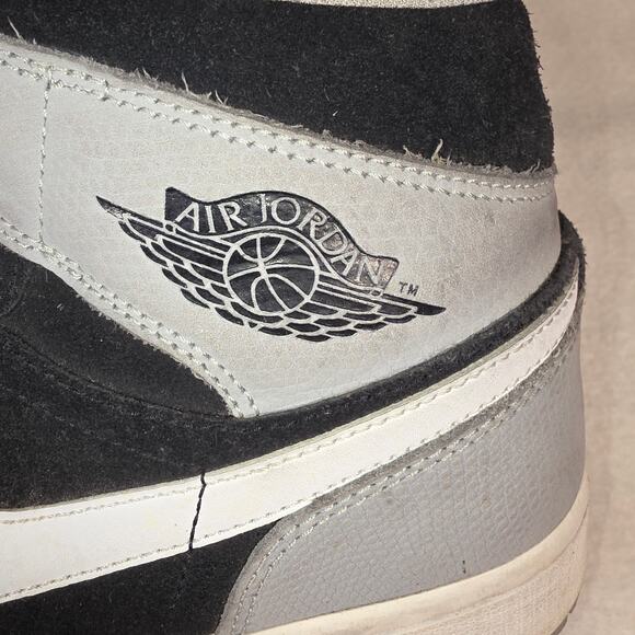 Nike Air Jordan 1 Mid SE Elephant Print DM1200-016 Men\'s 12.5 Black/Gray Sneaker main image 7